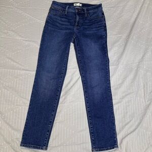 Madewell The Perfect Vintage High Rise Jeans Dark Wash Size 25